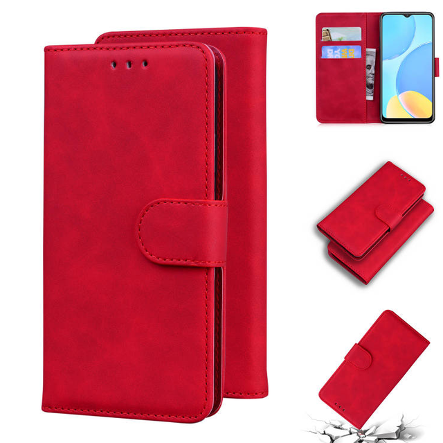 High Quality PU Leather Cover for Oppo A98 A58 A57 A55 A53 A52 A17 A96 A16K A74 A73 A15 A94 A8 A9 A7 K9S K9 Mobile Phone Case