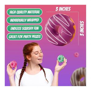 Premium Soft Slow Rising <b>Squishy</b> Food Toy 12PCS Mini Fruit Collection for Stress Relief and Sensory Play Premium Squeeze Toys - Product Image 4