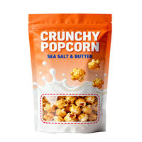 Sachet Doypack Personnalisé pour Snacks, en Plastique Stratifié, Haute Résistance à l'Humidité, pour Popcorn, Aliments en Conserve, Chips de Pommes de Terre