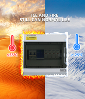 Boîte de jonction combinée solaire DC PV pour système solaire connecté au réseau ou autonome, fournisseur chinois, 4 6 8 10 12 chaînes, 2 entrées 1 sortie