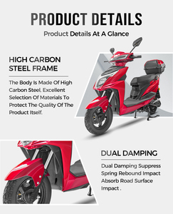 ASIAN DRAGON Bicicletta Elettrica 500W Shangling con Telaio Hardtail da 20 Pollici, Forcella Ammortizzata <span class=keywords><strong>e</strong></span> 3 Velocità - Product Image 6