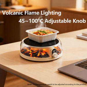 كوب قهوة محمول ، كوب قهوة دافئ مع درجة حرارة ، مكتب ومكتب منزلي ، مدفئ كوستر ساخن - Product Image 5