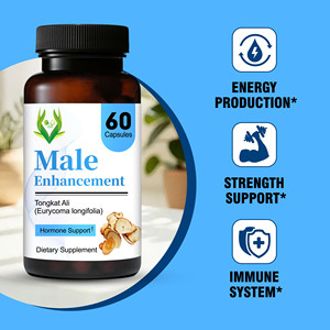 Cápsulas de Mejora Masculina Personalizadas OEM, Suplemento Dietético con Raíz de Tongkat Ali, Promueve el Equilibrio Hormonal - Product Image 5
