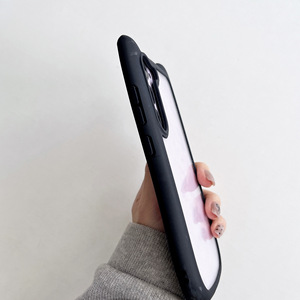 Custodia per telefono di lusso in resina epossidica acrilica trasparente colorata per <span class=keywords><strong>Samsung</strong></span> Galaxy S26 Ultra S26 Edge, antiurto, rigida, con motivo gatto - Product Image 3