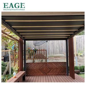 <span class=keywords><strong>4x3</strong></span> étanche bioclimatique aluminium Pergola motorisée extérieur <span class=keywords><strong>jardin</strong></span> auvent système de toit persiennes Pergola auvent Kits pavillon - Product Image 2