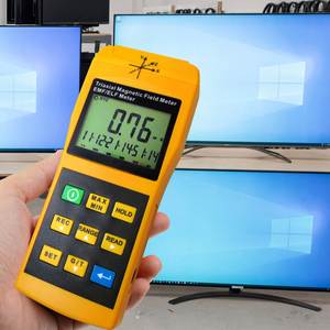 Détecteur numérique de champ électromagnétique (EMF) et ELF, mesureur de rayonnement électromagnétique 3 axes Gauss 20/200/2000 mG et UT pour micro-ondes et lignes informatiques - Product Image 2