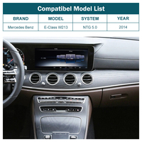 Road Top Android Auto Box Interface vidéo de voiture CarPlay pour Mercedes Benz classe E W212 E Coupe C207 2012-2016 avec système NTG5.0