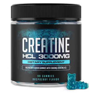 Factory Direct Sales Customized <b>Creatine</b> Gummies Strawberry Flavored Pre-Workout Energy Supplement for Adults OEM/ODM - Product Image 5