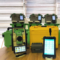 Station totale SingularXYZ STSA9 à double écran tactile 5 pouces Android 9, portée du prisme 5000m, station totale chinoise pour topographie