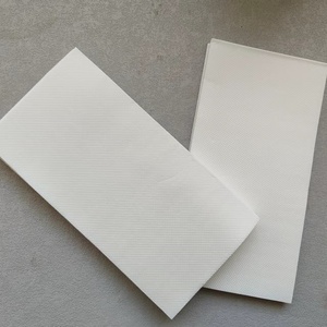Serviettes en papier matelassées blanches pour couverts, serviettes micro-piquées, serviettes de toilette douces pour invités, pour salle de bain, fêtes et réceptions, usage quotidien - Product Image 6