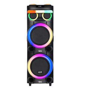 <span class=keywords><strong>Altavoz</strong></span> de <span class=keywords><strong>torre</strong></span> de sonido de diente azul para fiesta de Teatro de alta potencia de 12 "dual con batería recargable, caja de madera de 100W, - Product Image 1