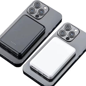 Mini <span class=keywords><strong>batterie</strong></span> <span class=keywords><strong>externe</strong></span> <span class=keywords><strong>la</strong></span> <span class=keywords><strong>plus</strong></span> légère 5000mah Chargeur portable de charge à grande vitesse ultra-compact Banque d'alimentation magnétique - Product Image 1