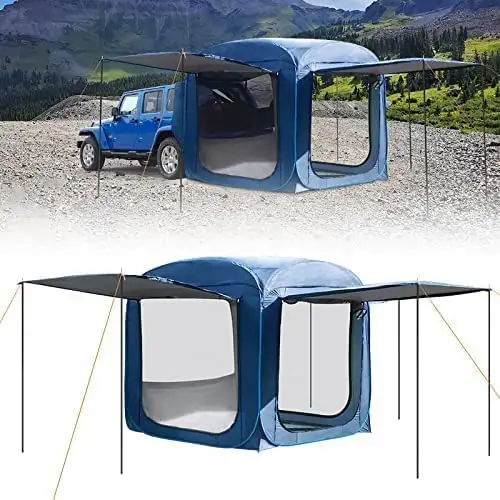 Палатка-тент Автомобильная портативная, автоматическая, с быстрой открытием, устойчивая к дождю, для внедорожников, походная