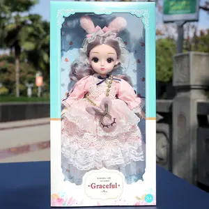 プリンセスドレスファッションアクセサリー女の子ドレスアップ人形おもちゃ子供用ファッション服DIYドレスアップ人形女の子用ギフト