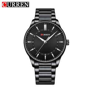 Montre à quartz de luxe CURREN 8430 pour homme, montre de mode pour homme, acier inoxydable, étanche, lumineuse, date, carrée - Product Image 2