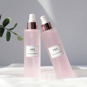 En stock pompe à crème de traitement en aluminium rose 24MM pour bouteille cosmétique - Product Image 5