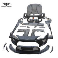 Kit de Carrocería de Fibra de Vidrio con Diseño Robot Incluye Parachoques y Capó para Actualizar Gt86 y Subaru BRZ a un Bodykit Ancho Estilo Robot
