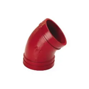 China factory Double Socket degree 11.25 bend Taper Ductile Iron Pipe Fittings