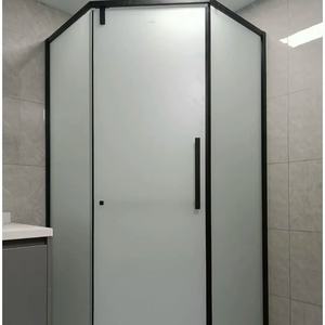 Paneles de Vidrio Templado Esmerilado de 12 mm para Mamparas de <span class=keywords><strong>Ducha</strong></span> Semi-Sin Marco, Láminas de Vidrio Templado Mate para Privacidad, Vidrio Templado para Privacidad - Product Image 6