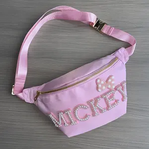 Crossbody Bag Women Fashion Sport Waist Pack Custom Cute Sling Bag Teenager Children Kids Fanny Pack Waterproof Nylon Waist Bag