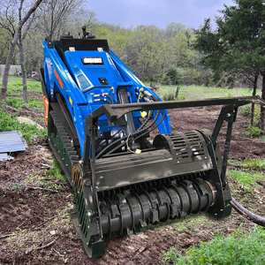 Yuanxxing 25hp kubota מנוע החלקה stoid ster מייצב מחורר מרסק בוש מקטעים שיח מצורפים למכירה - Product Image 2