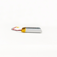 Batterie rechargeable A&S Power Factory 3,7 V 300 mAh à semi-conducteurs, modèle 602030, pour casque Bluetooth, certifiée CE, format pochette, 500 cycles