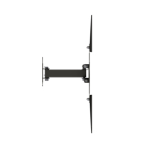 Support mural pivotant et pliable en acier flexible pour téléviseur de 26 à 55 pouces avec compatibilité VESA