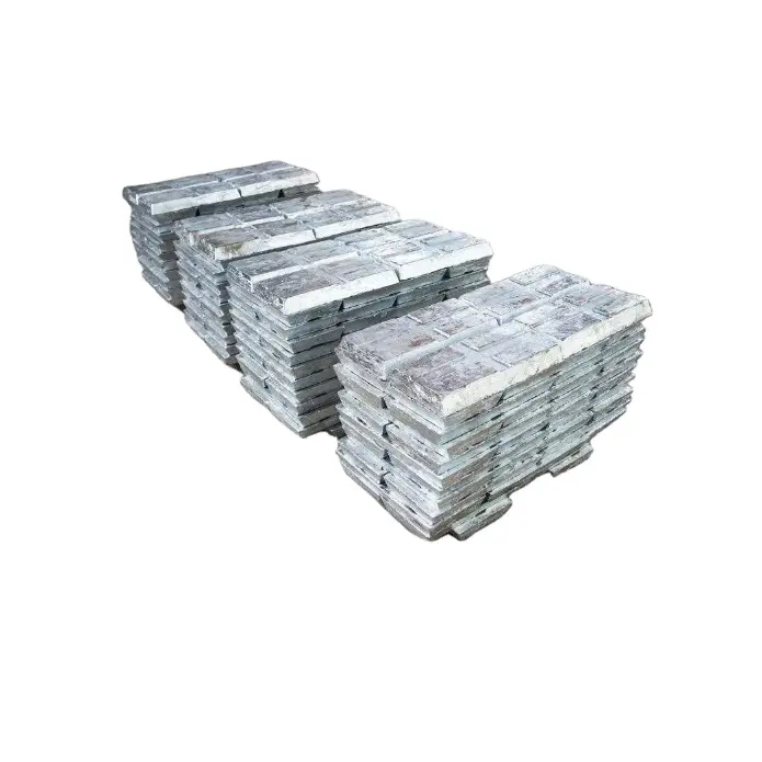 Zamak 8 Zamak 5 Zamak 3 Lingote de aleación de zinc con precio de fábrica