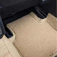 Tapis de voiture en PVC à motif personnalisé Tapis de voiture en cuir 7D à double couche avec tapis à bobine à utiliser pour les PRIUS-2010-2015