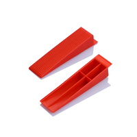 Accessoires de carrelage en céramique de niveau professionnel moderne, système de clips d'espacement de carrelage en PVC réutilisables pour le nivellement des carreaux de sol 1 mm