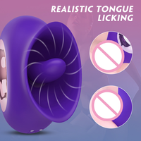 Vibrateur clitoridien à léchage de langue d'escargot, 9 vitesses, stimulateur externe de vulve, rechargeable, étanche IPX7, télécommande, pour femme adulte