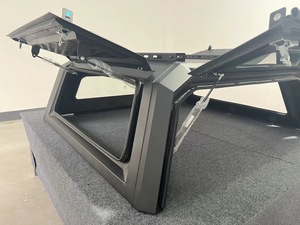 Bacs de rangement pliables en alliage d'aluminium étanches et verrouillables pour camionnettes 4x4 tout-terrain avec hard top, installation sans perçage - Product Image 6