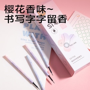Deli St <b>Pen</b> <b>Refill</b> 0.5mm Gel Ink Sakura Design For Student Practice Writing - Product Image 2