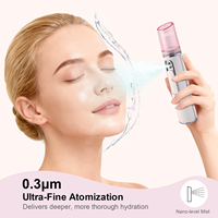Vaporizador Facial de Ozono, Hidratación de la Piel, Cuidado Personal, Humectante, Vaporizador Facial Nano con Ozono