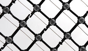 P125 SMD3535 IP67 impermeable 2000cd publicidad luz rejilla malla pantalla para centros comerciales OEM/ODM proveedor - Product Image 5