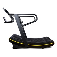 Oferta Especial: Caminadora Curva Mecánica sin Motor con Pantalla LCD para Gimnasio Comercial y Fitness