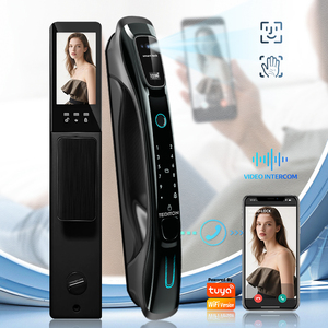 Tuya WiFI 3D Nhận dạng khuôn mặt khóa vân tay Khóa cửa thông minh chất lượng cao cấp khóa cửa thông minh Chất lượng cao cấp - Product Image 1