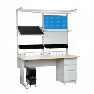 Leenol Heavy-duty Anti-static Workbench Clamp Operating Table Electronic Maintenance Inspection Table Laboratory Table