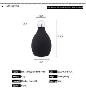 Bouteille de pulvérisation de poudre de Salon de coiffure rechargeable barbier barbier barycut talc conteneur outil de coiffage accessoires outils accessoires - Product Image 4