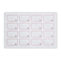 Inlay RFID Berkualitas Tinggi 13.56MHz Tahan Air Ukuran Kustom Tersedia Lembaran Inlay RFID Profesional untuk Kartu Pintar