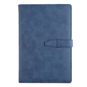 Popular Mini 200-Page A5 Office Planner Business <b>Diary</b> with PU <b>Leather</b> Buckle for Gifts 100 Inner Sheets - Product Image 1