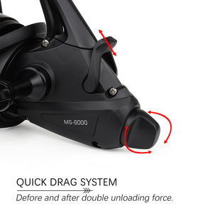 W.P.E Nouveau <span class=keywords><strong>MONSTER</strong></span> 7 + 1 BBs 4.6:1 6000/7000/8500/9000 bobine de pêche moulinet de pêche à la carpe moulinets de pêche à la carpe - Product Image 5