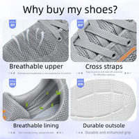 Nouvelle Arrivée Chaussures de Sport Décontractées de Luxe pour Hommes, Modèle OEM, en Maille Respirante et Légère, Style Couple, Idéales pour la Course et le Quotidien