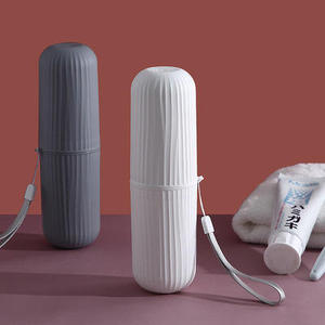 2026 New Hot Sale Portable Toothbrush Case Business Travel Plastic Dust Proof <b>Toothpaste</b> Toothbrush Cup Holder - Product Image 2