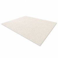 Tapis moderne en bouclette crème, grand tapis texturé blanc moelleux, tapis moderne minimaliste doux et moelleux pour salon et chambre à coucher