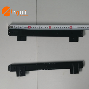 Yüksek kalite ayarlanabilir bilgisayar masası plastik klavye tepsisi paslanmaz çelik çekmece kayar ray - Product Image 6