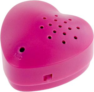 Herzförmige USB-programmierbare Aufnahmemodule zum Fabrikpreis, <span class=keywords><strong>3</strong></span>-Minuten-Sprachrekorder für Plüschtiere - Product Image 2