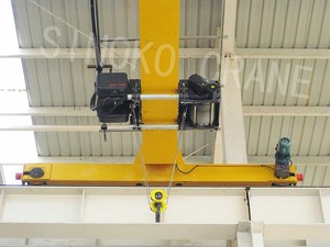 Grúa Puente de Alta Calidad, Viga Única, 20 Toneladas, 10 Toneladas, 5 Toneladas, 1 Tonelada, 2 Toneladas, Precio de Grúa Aérea - Product Image 5