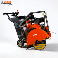 Coupe-asphalte ZUJI à faible coût d'entretien, 1 an de garantie, avec moteur à essence, profondeur de coupe pour béton, pour projets de construction Q500