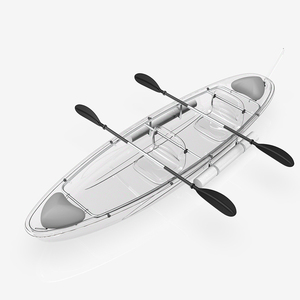Plaques en polycarbonate transparent pour canoë-kayak - 6 mm, bateau transparent pour observation sous-marine, options une ou deux places - Product Image 5